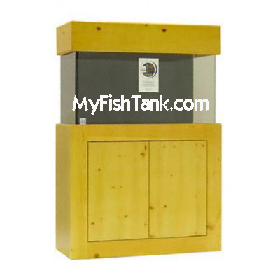 Aquarium Stand Canopy Fish Tank Pine